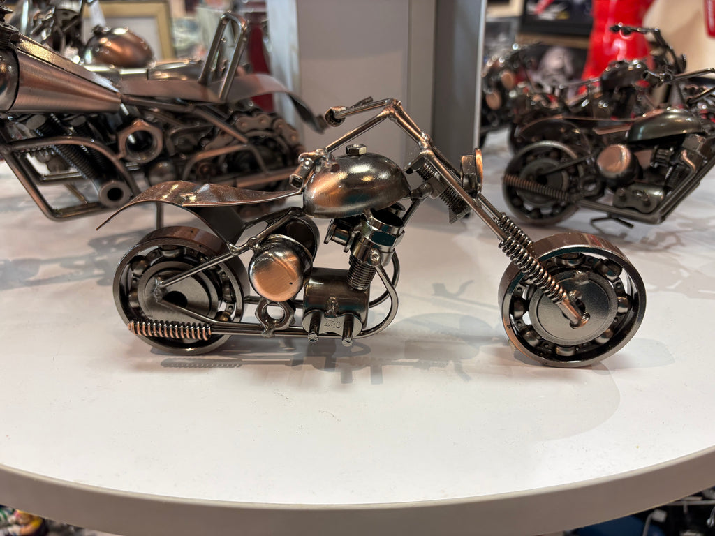 Moto Artisanale – 20 cm Bronze