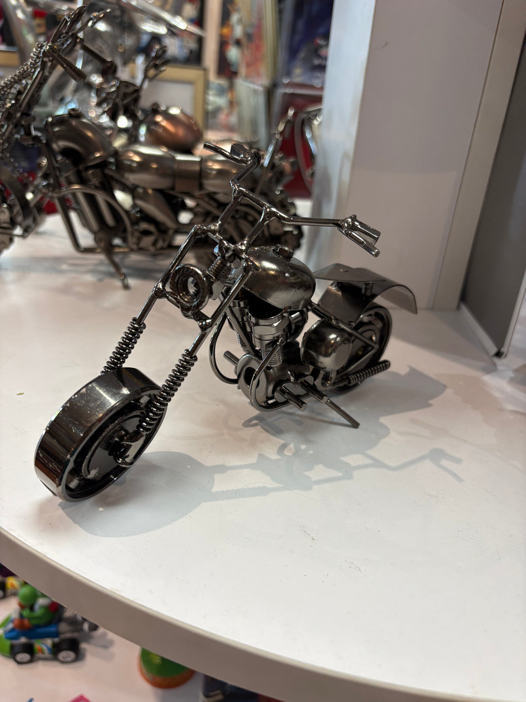 Moto Artisanale – 20 cm ARGENT