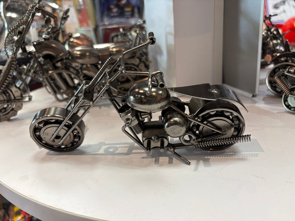 Moto Artisanale – 20 cm ARGENT