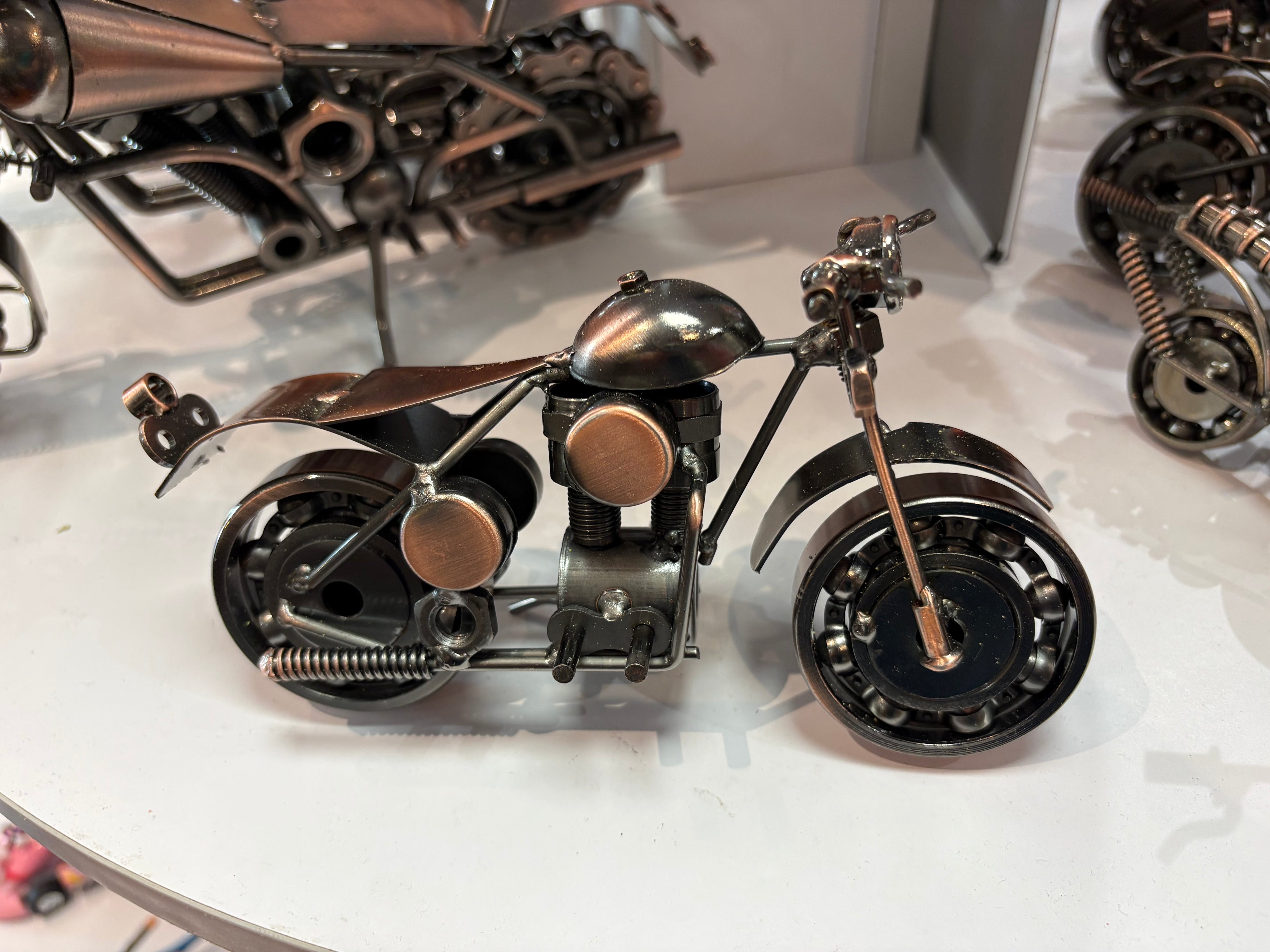 Moto Artisanale – 20 cm Bronze