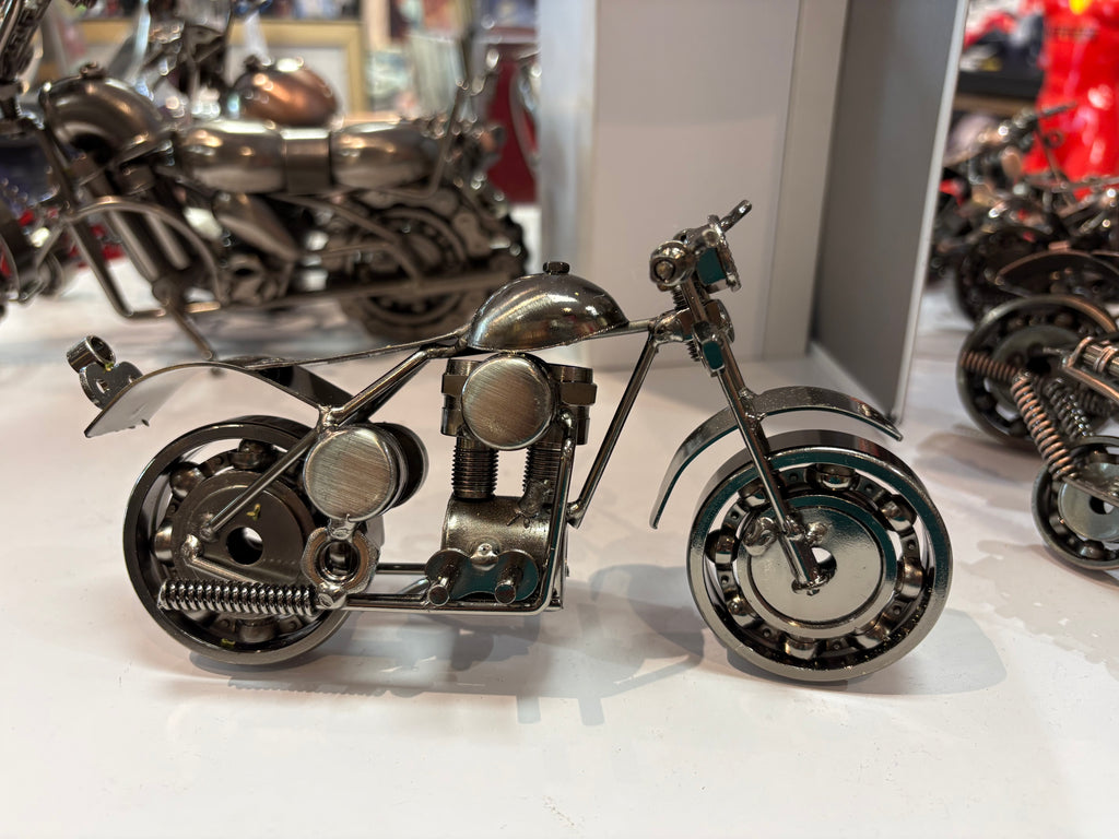 Moto Artisanale – 20 cm ARGENT