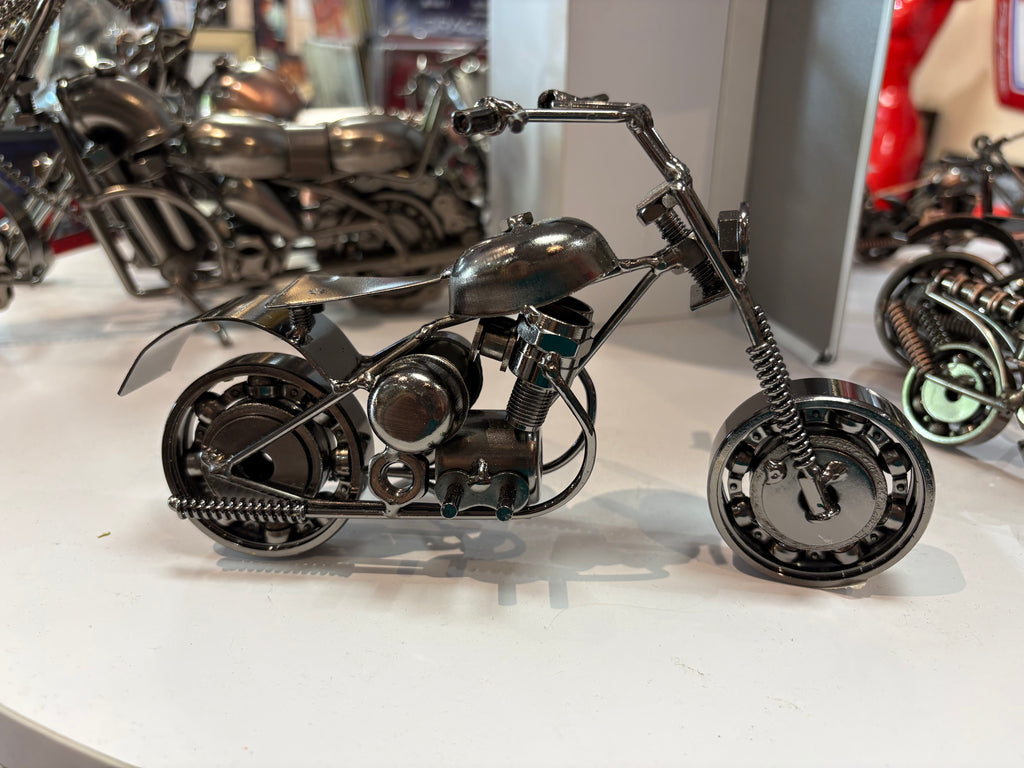 Moto Artisanale – 20 cm ARGENT