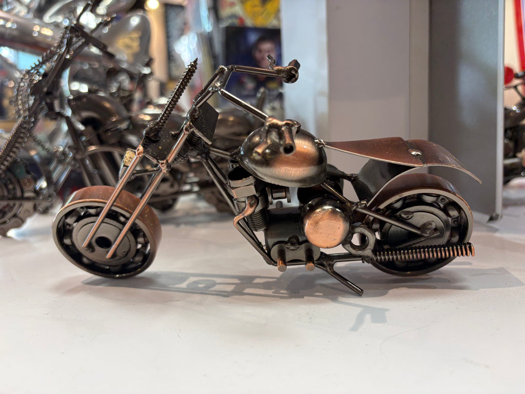 Moto Artisanale – 20 cm Bronze