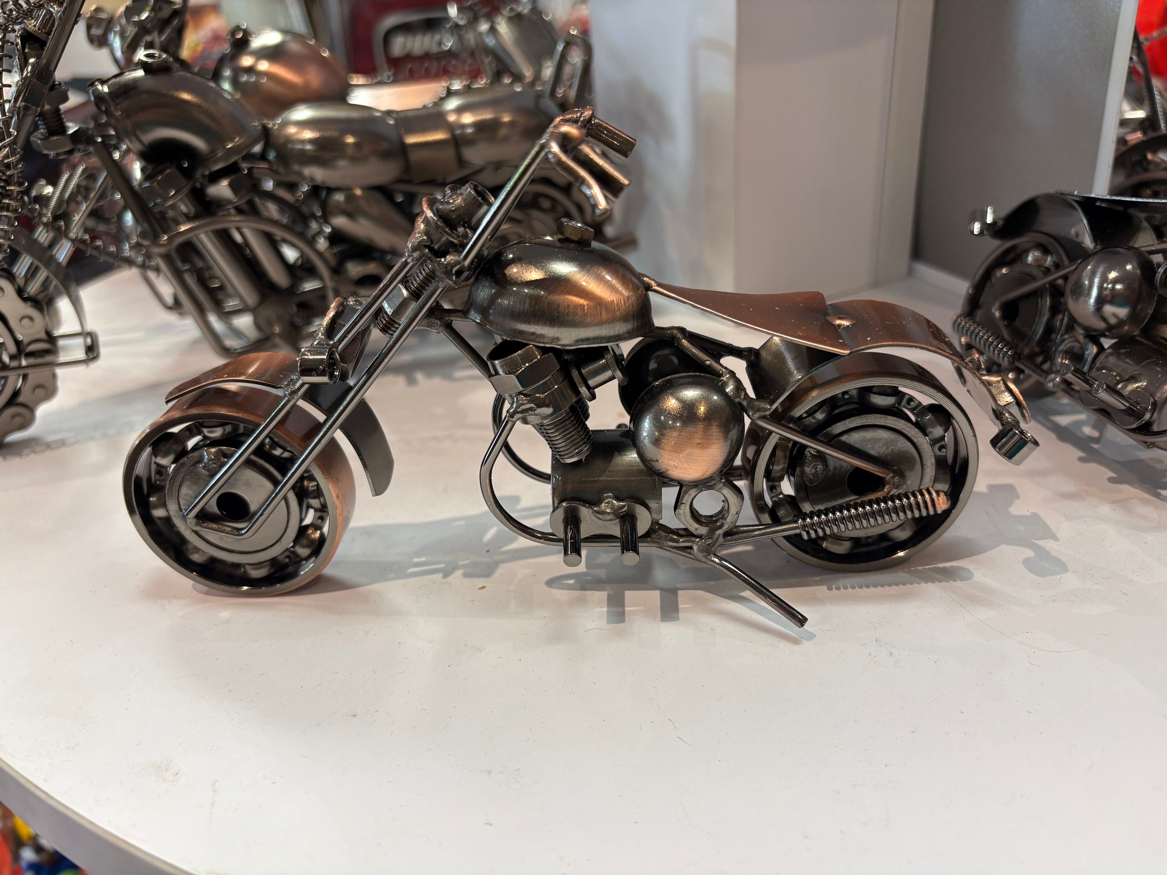 Moto Artisanale – 20 cm Bronze