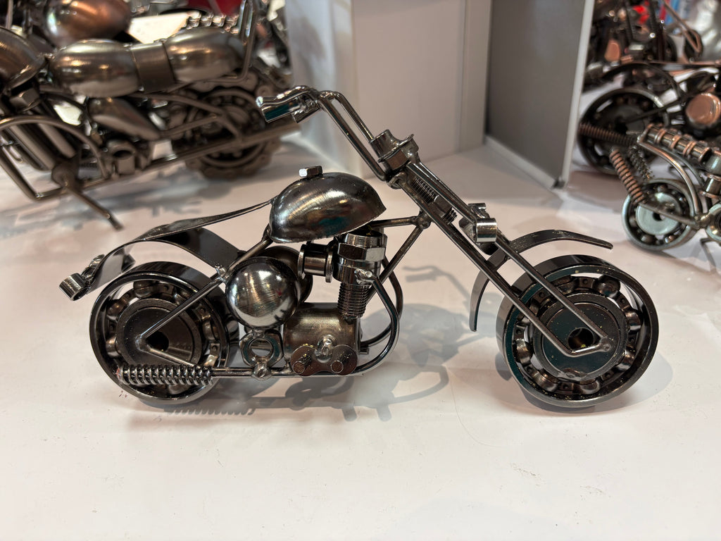 Moto Artisanale – 20 cm ARGENT