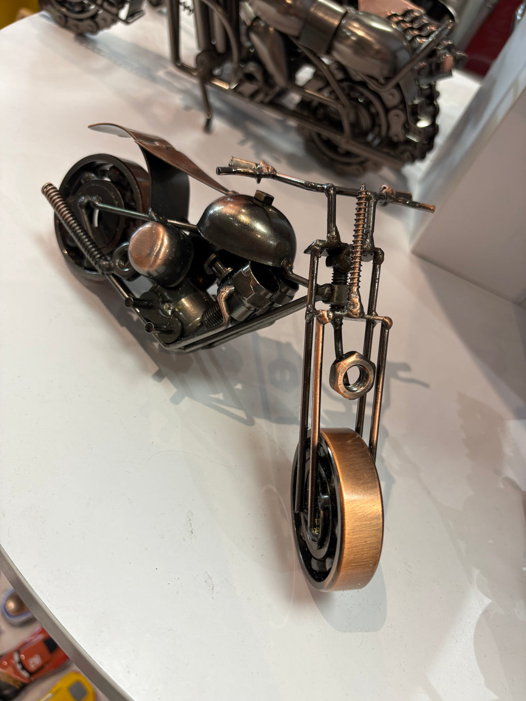 Moto Artisanale – 20 cm Bronze