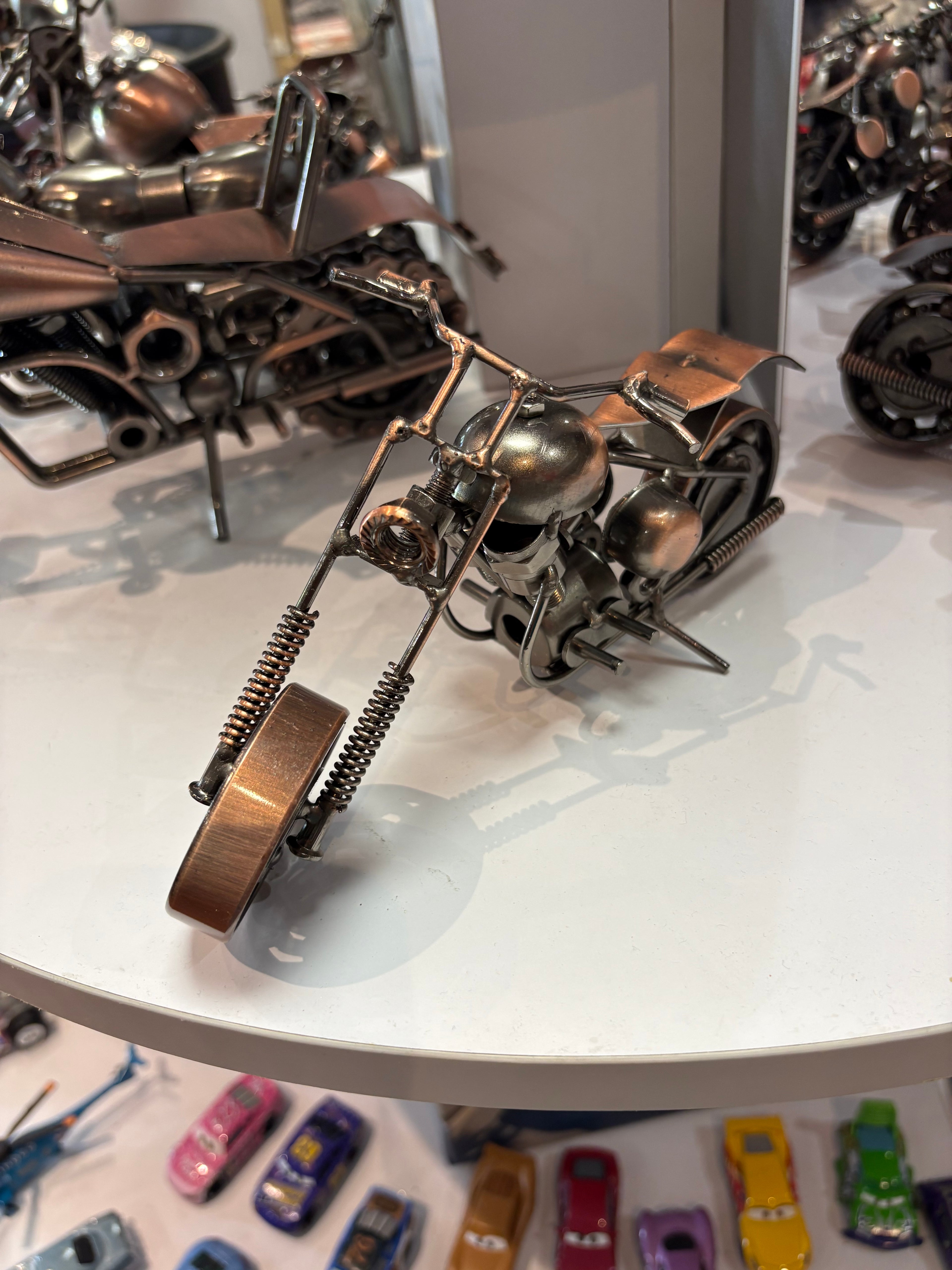 Moto Artisanale – 20 cm Bronze