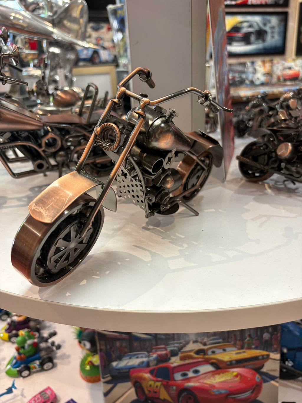 Moto Artisanale – 25 cm Bronze