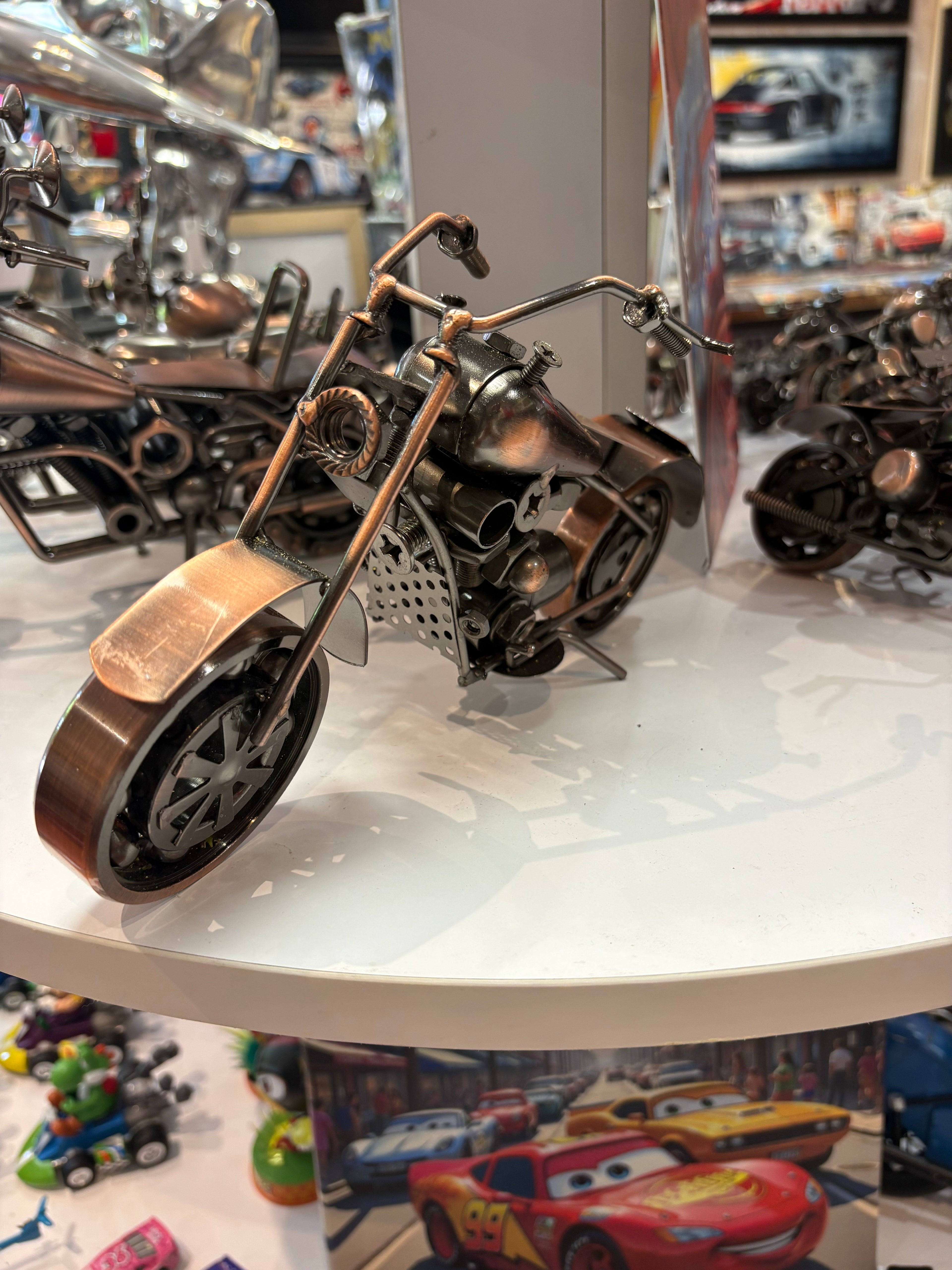 Moto Artisanale – 25 cm Bronze