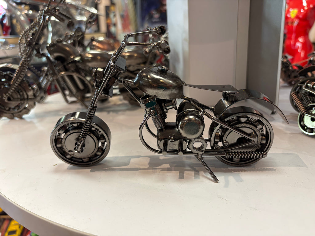 Moto Artisanale – 20 cm ARGENT