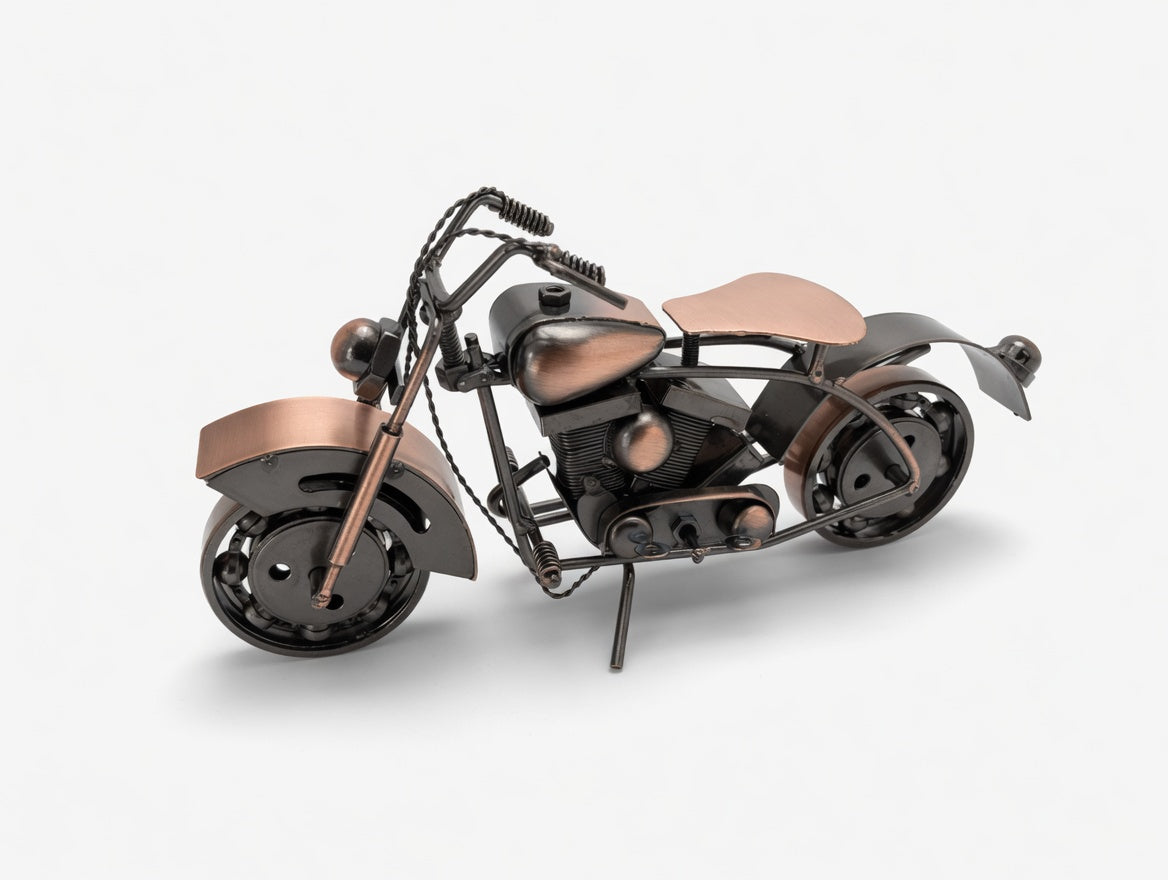 Moto Artisanale – 25 cm Bronze