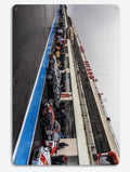Plaque Métal Circuit Paul Ricard – Pit Lane Vintage 30 x 20 cm