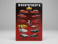 Plaque Métal Ferrari – Collection Légendaire 30 x 20 cm
