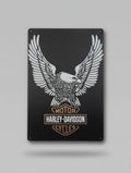 Plaque Métal Harley-Davidson Aigle Vintage 30 x 20 cm