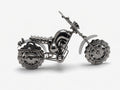 Moto Artisanale – 25 cm ARGENT