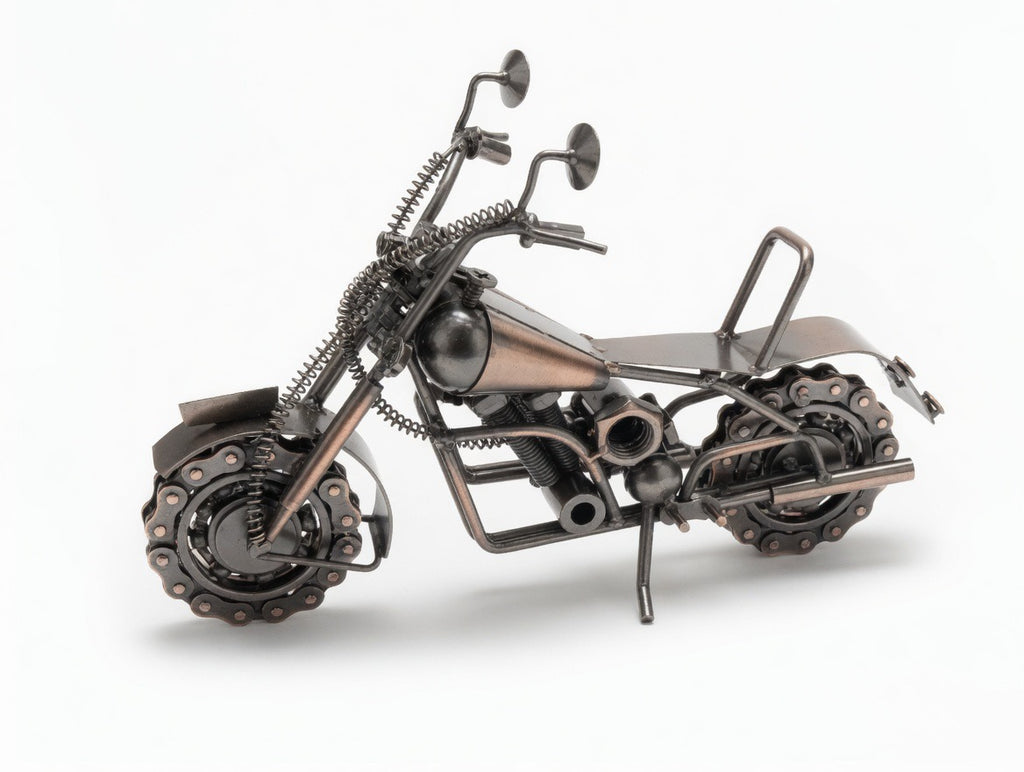 Moto Artisanale – 30 cm Bronze