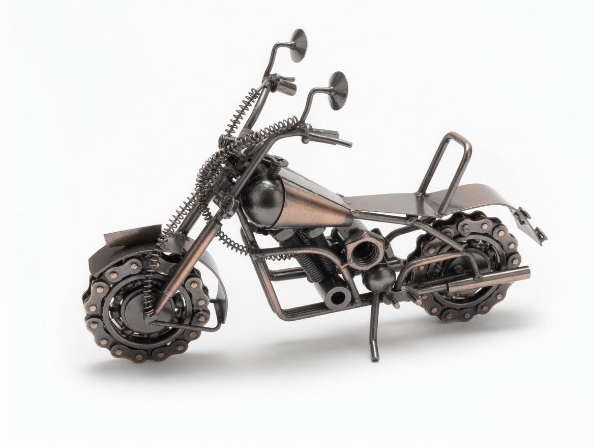 Moto Artisanale – 30 cm Bronze