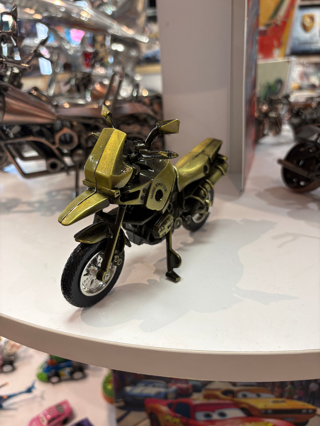 Moto Artisanale – 15 cm VERT