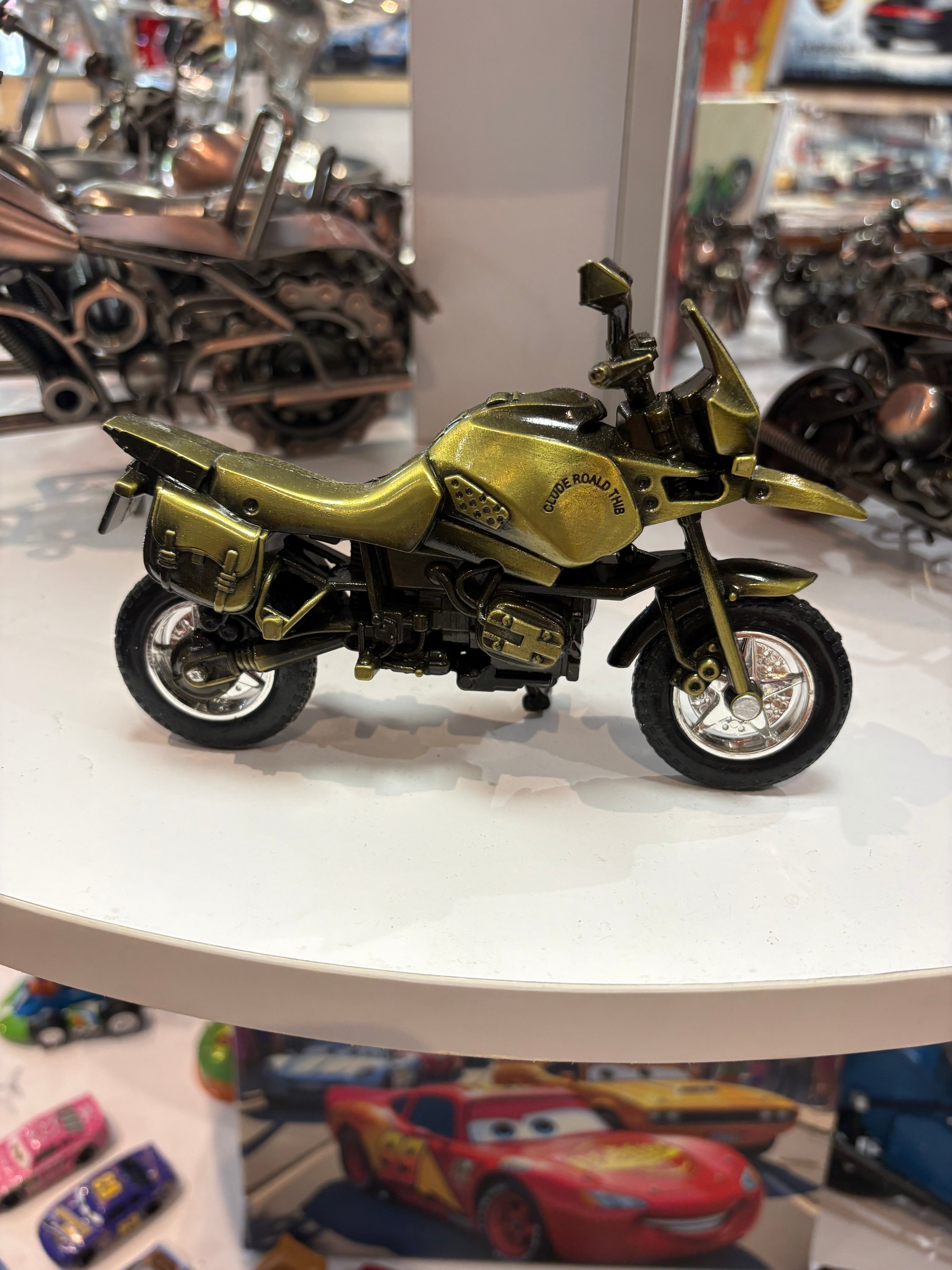 Moto Artisanale – 15 cm VERT