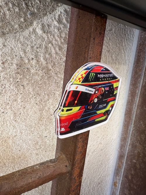 MAGNET CASQUE OSCAR PIASTRI 6 CM