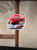 MAGNET CASQUE CHARLES LECLERC