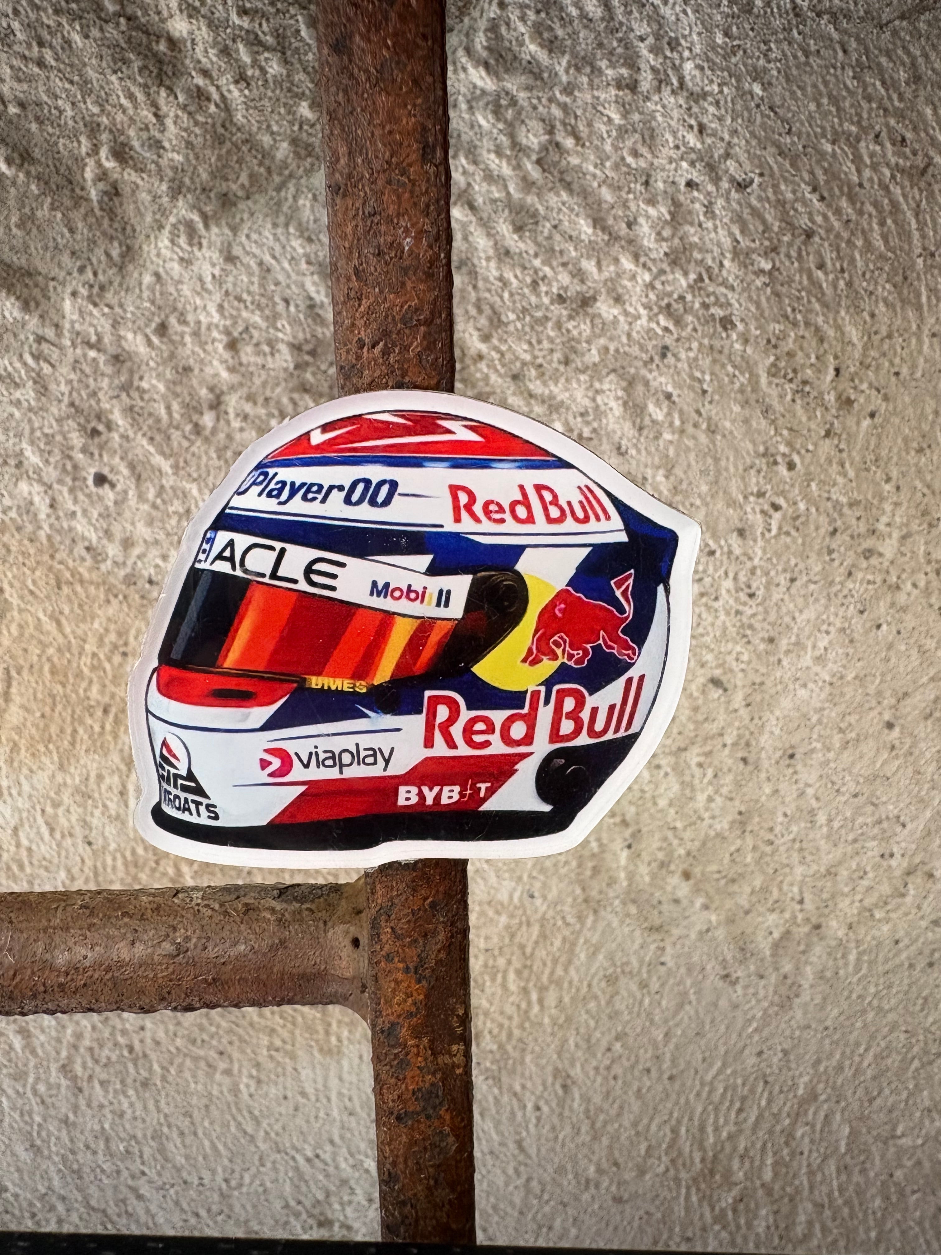 MAGNET CASQUE MAX VERSTAPPEN 6 CM