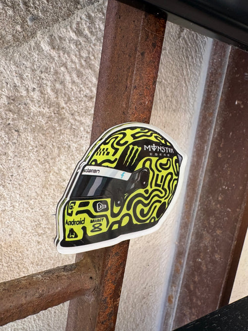 MAGNET CASQUE LANDO NORRIS 6 CM