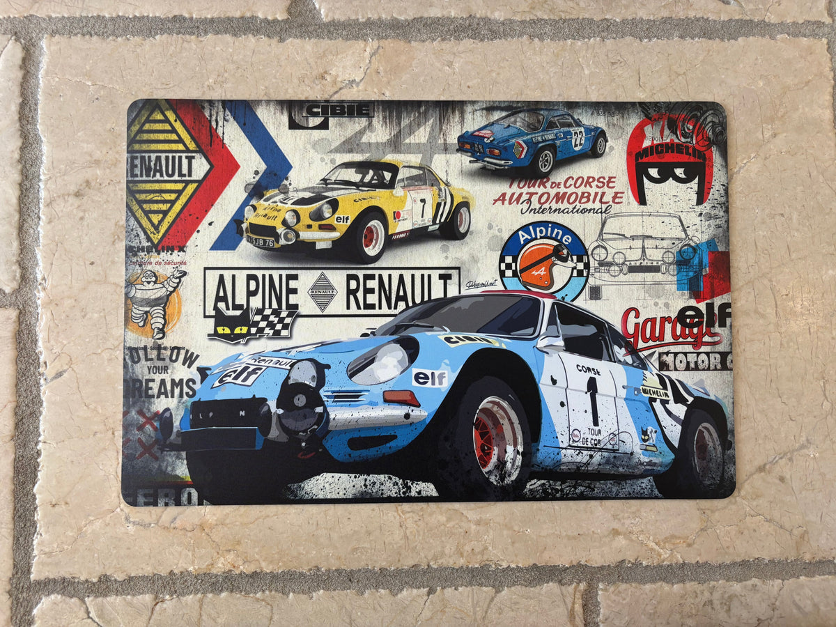 Set de table / Tapis de Bureau ALPINE TOUR DE CORSE