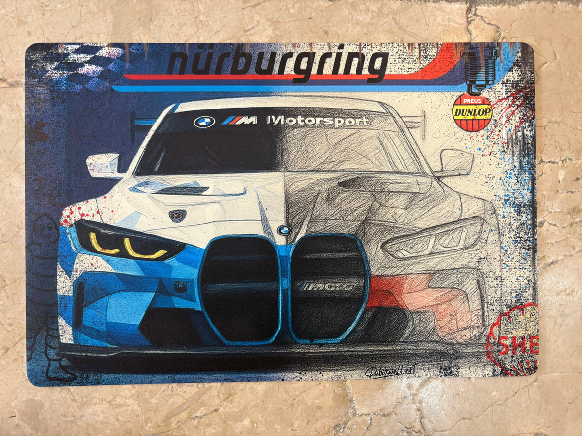 Set de table / Tapis de Bureau BMW DESSIN