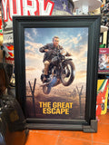 Tableau La Grande Evasion  Steve McQueen. Artiste GRANGER 60*40 CM
