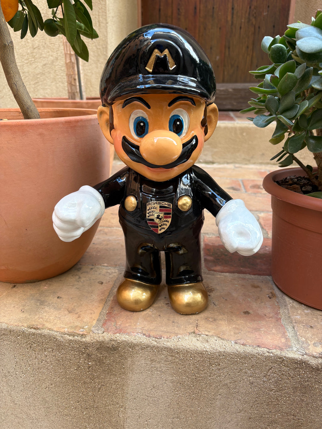 Figurine Mario  Porsche 35 cm
