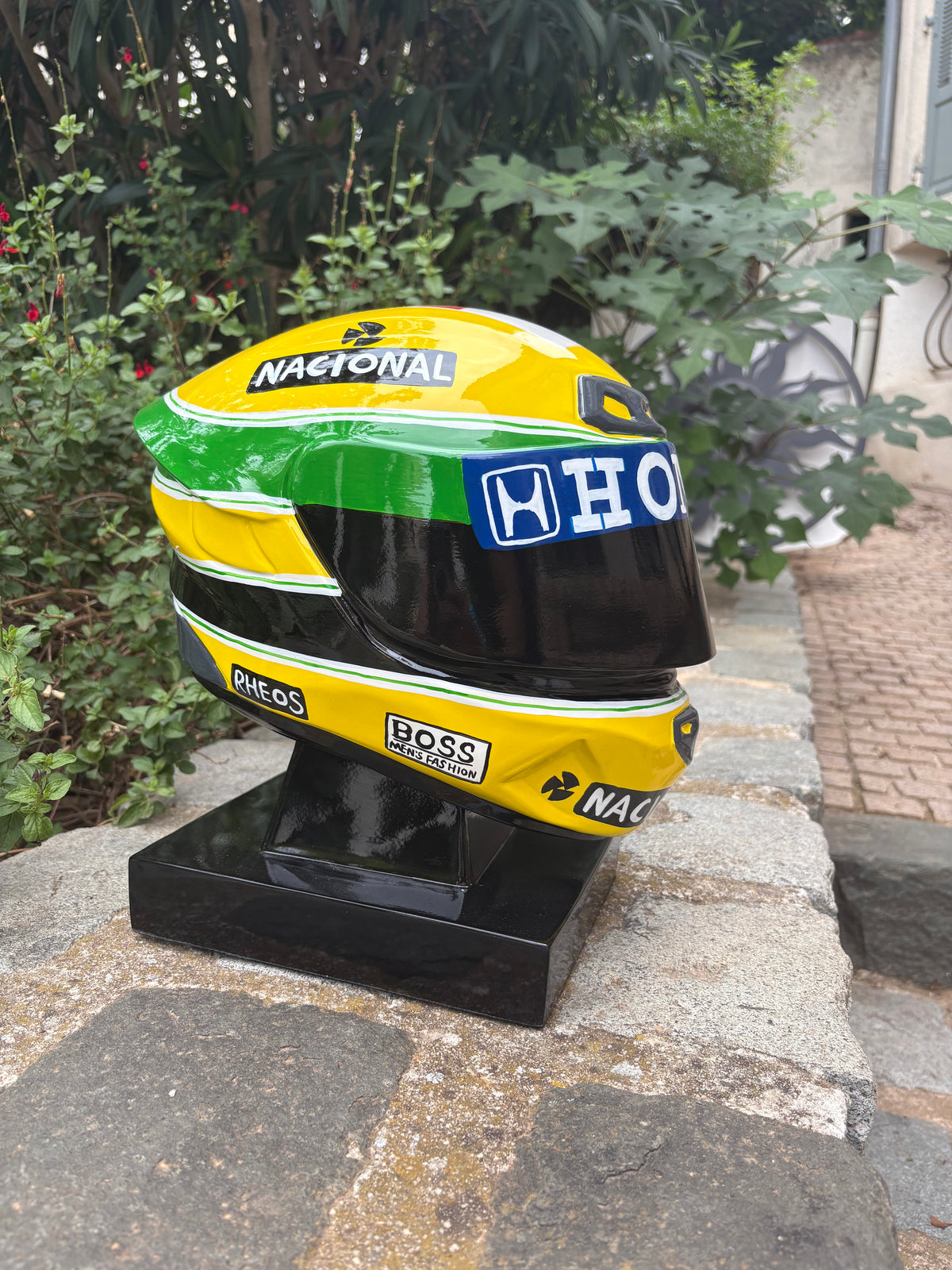 Casque Ayrton Senna 30 cm