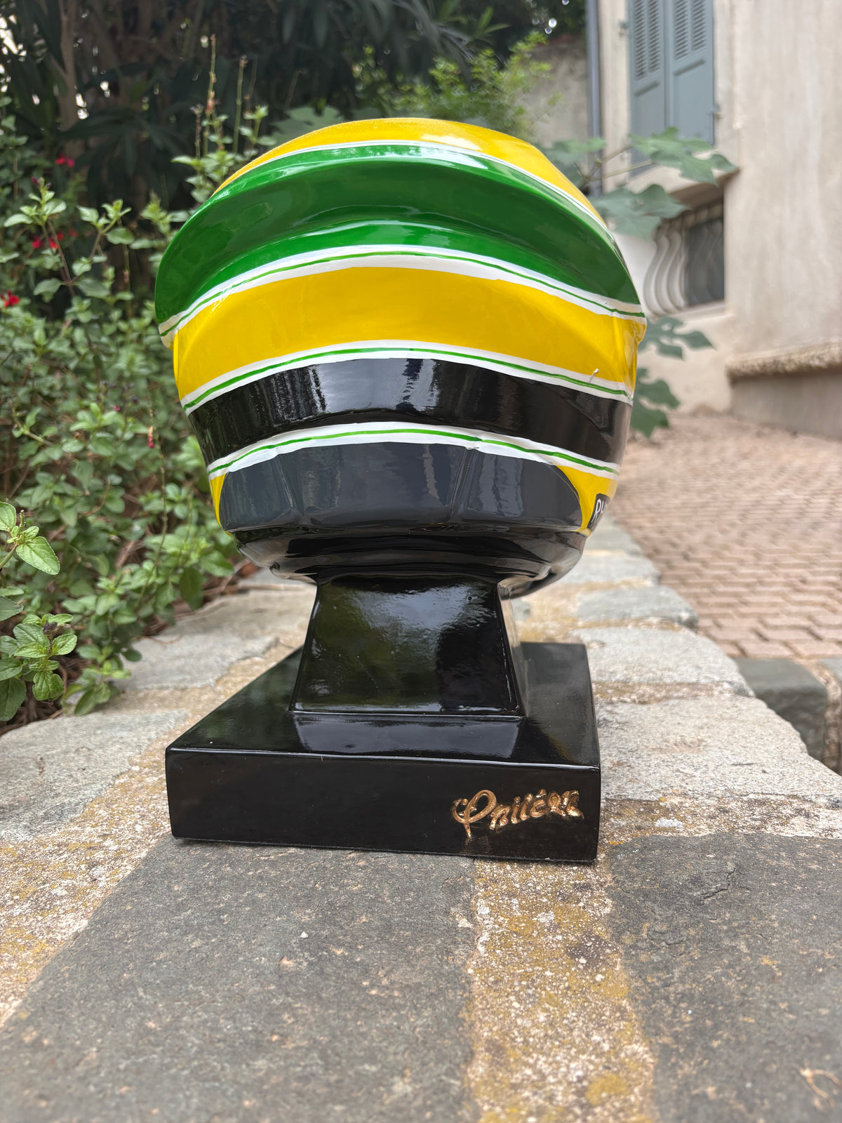 Casque Ayrton Senna 30 cm
