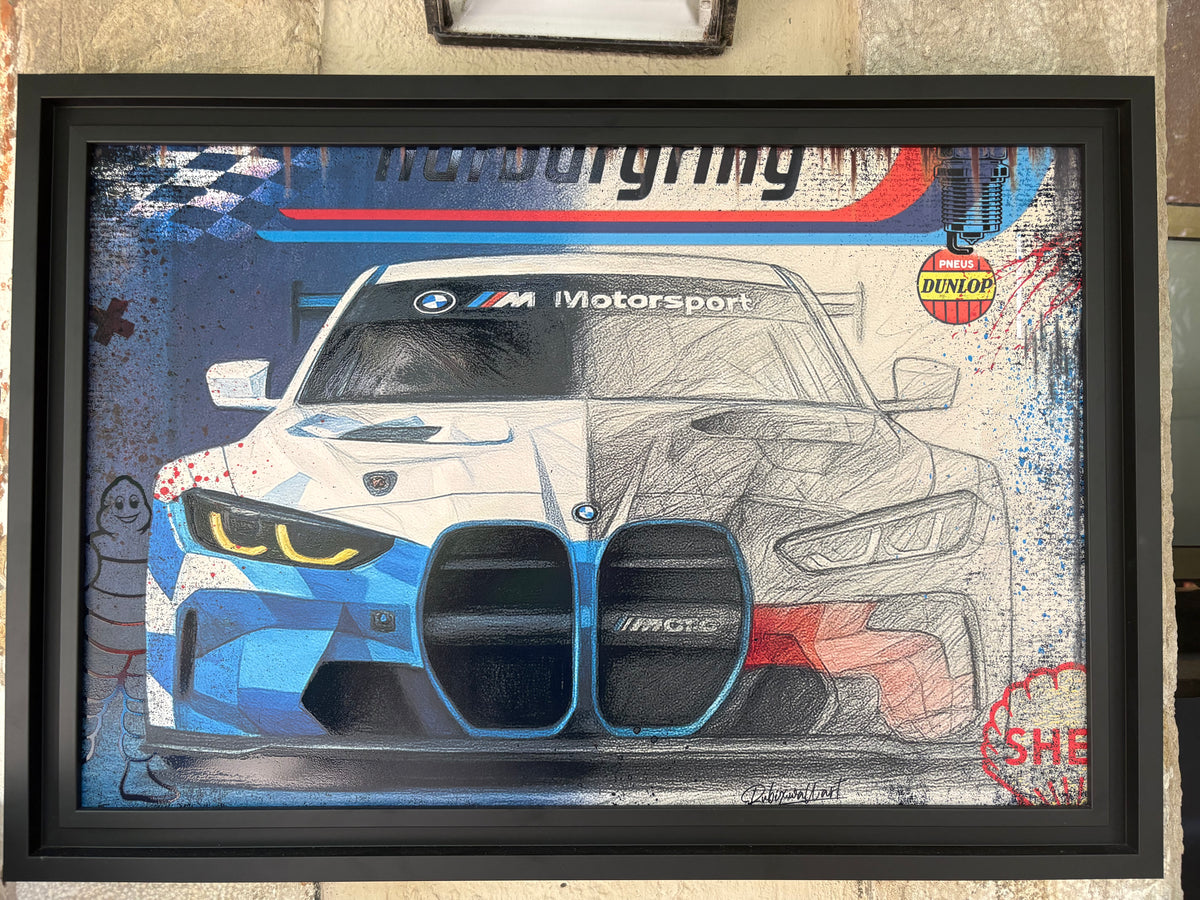 Tableau BMW Artiste Rubix 40*60 cm