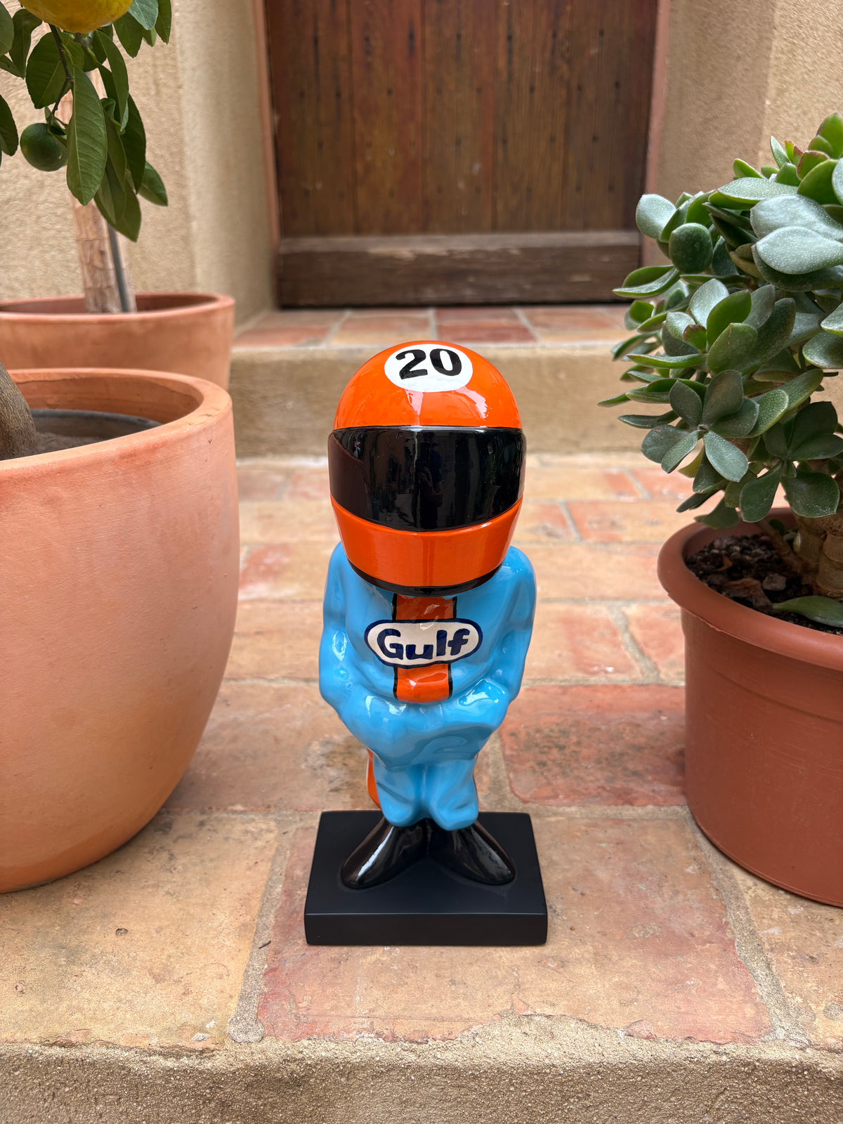 Sculpture PILOTE GULF – 28 cm