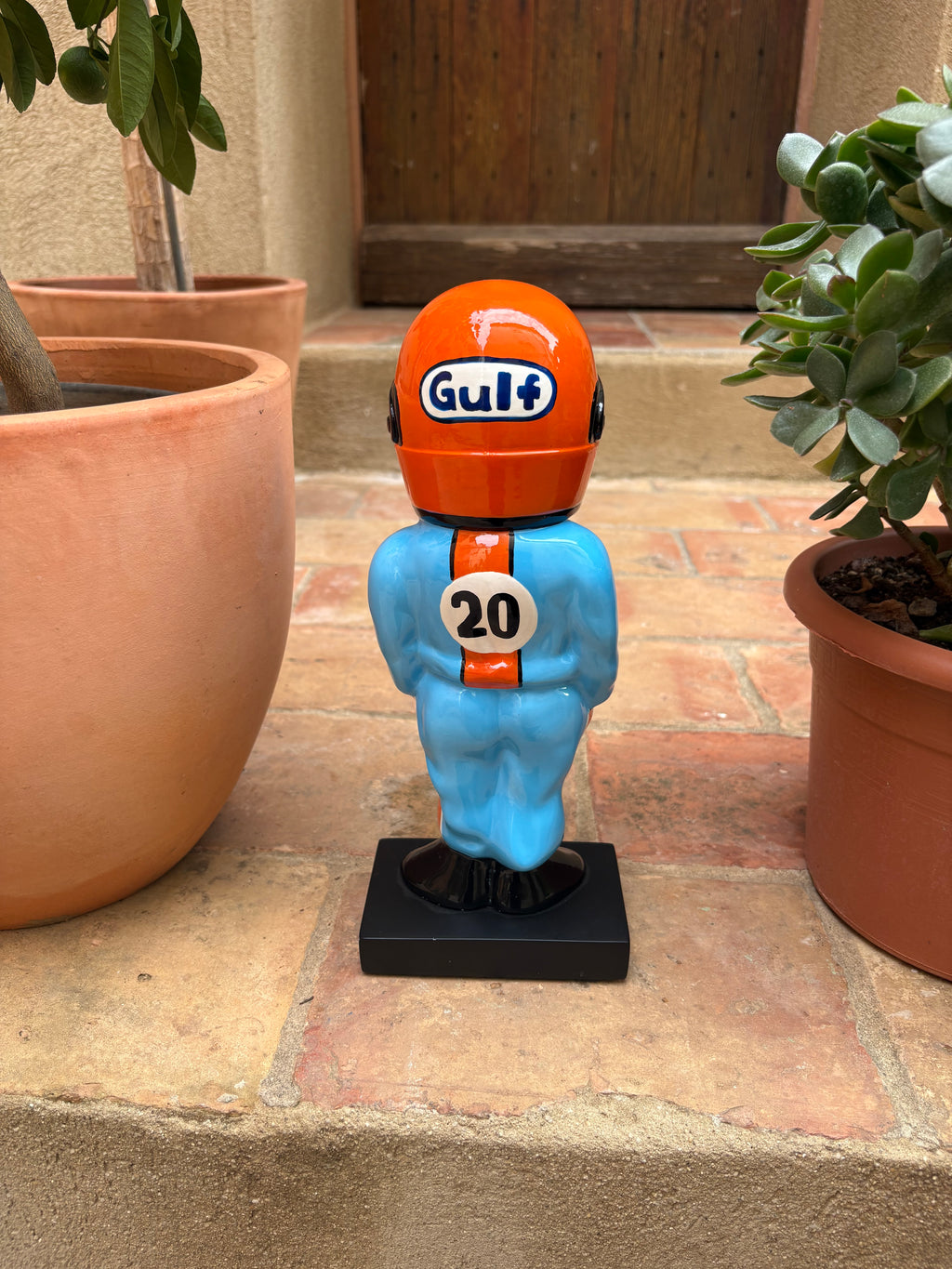 Sculpture PILOTE GULF – 28 cm