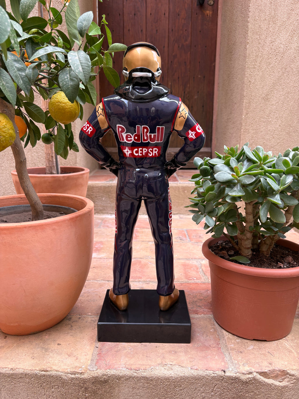 Pilote RED BULL VERSTAPPEN – Sculpture 60 cm