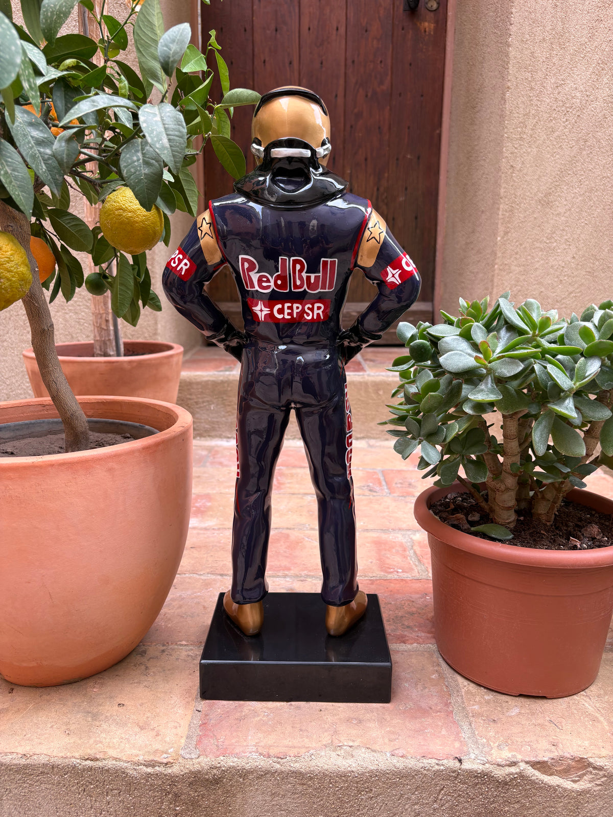 Pilote RED BULL VERSTAPPEN – Sculpture 60 cm