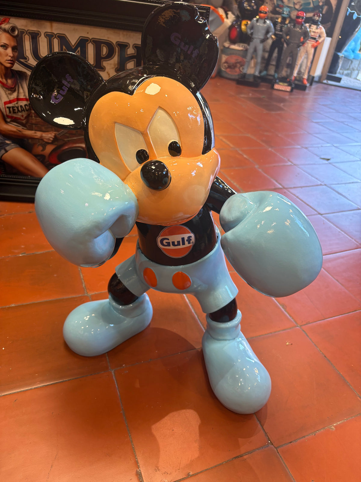 Mickey Boxeur GULF  55 cm