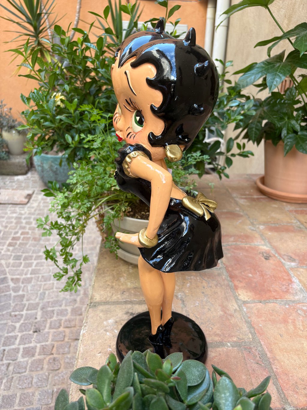 Statue Betty Boop Porsche 50 cm