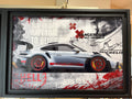 Tableau Porsche GT3 RS 40*60cm Artiste Rubix