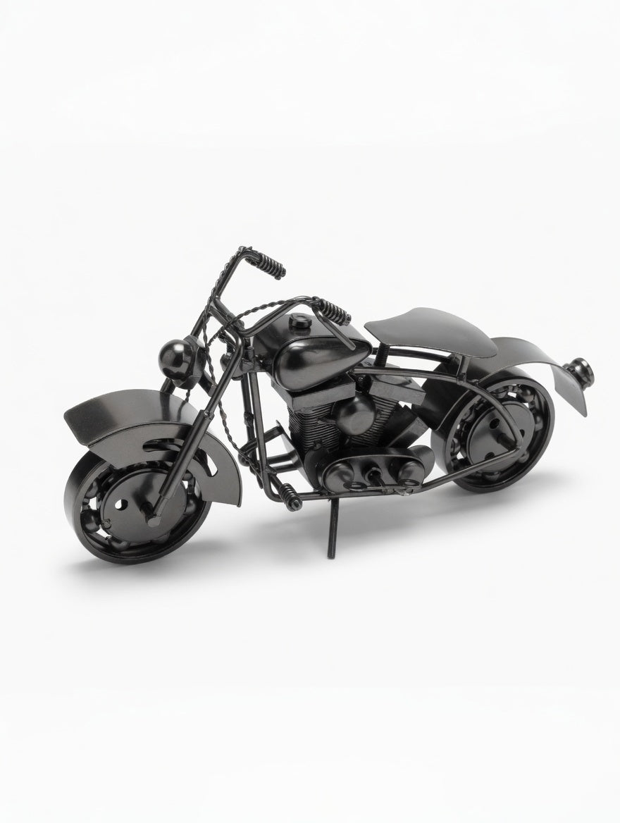 Moto Artisanale – 25 cm ARGENT